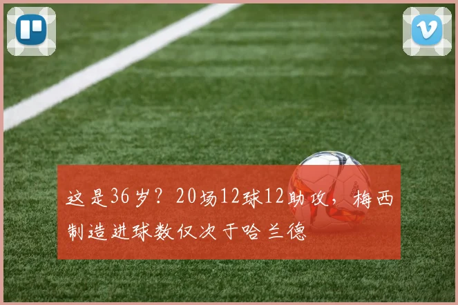 这是36岁？20场12球12助攻，梅西制造进球数仅次于哈兰德
